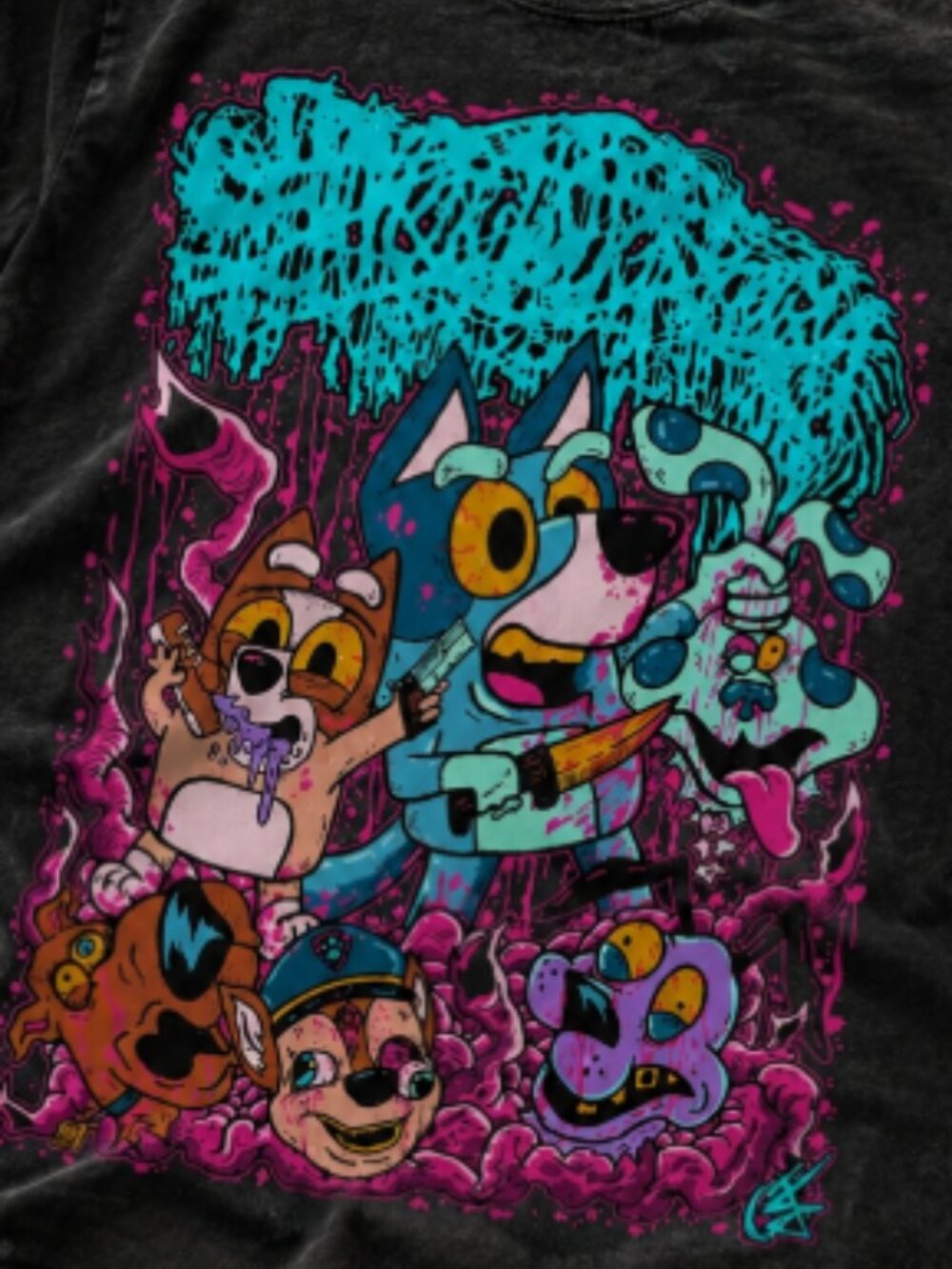 Sanguisugabogg Australia and New Zealand Tour 2026 Graphic T-Shirt - Picture 2 of 2